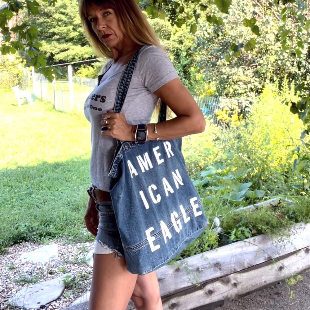 American Eagle Denim Bag